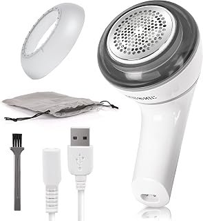 Duronic FS16USB Levapelucchi Elettrico Ricaricabile USB con Custodia