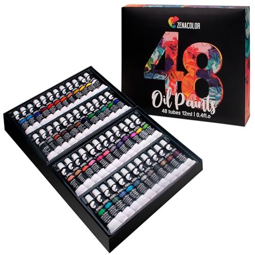 Zenacolor kit per pittura a olio, immagine reale del prodotto