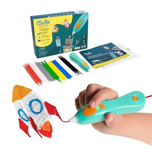 3Doodler 3Doodler Start+ Essentials Set Penna 3D per Bambini, STEM, 6+ Anni