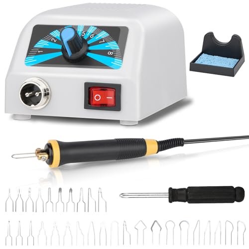 Nexalite kit pirografia per decorare il legno, immagine reale del prodotto