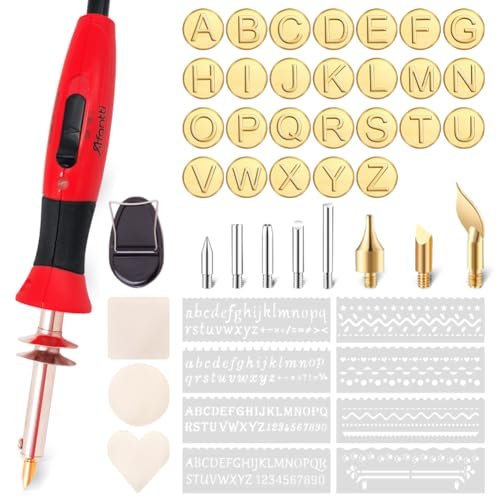 Afantti kit pirografia per decorare il legno, immagine reale del prodotto