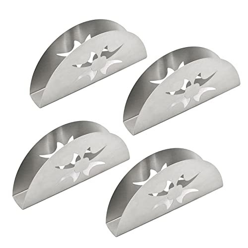 Gwotfy portatovaglioli in acciaio inox 4 pezzi