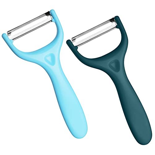Vicloon pelapatate 2 pezzi pela verdure manico antiscivolo