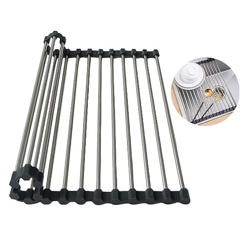 Vastsea scolapiatti da appoggio inox rastrelliera