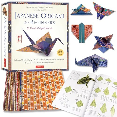 Tuttle Publishing kit per origami, immagine reale del prodotto