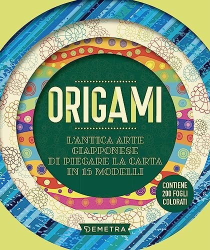 Demetra kit per origami, immagine reale del prodotto