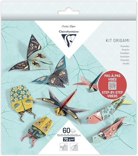 Clairefontaine kit per origami, immagine reale del prodotto