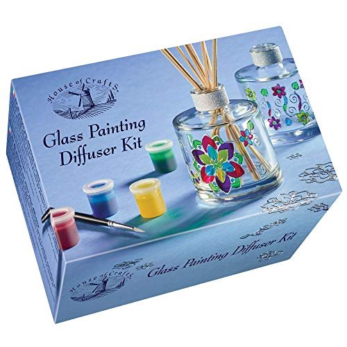 House of Crafts kit per pittura su vetro, immagine reale del prodotto